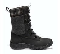 Keen - Greta Tall Boot WP W - black/black plaid - Größe 40 - Damenwinterstiefel - Schneestiefel