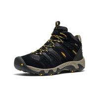 KEEN Headout Herren-Wanderstiefel, mittelhoch, wasserdicht, für jedes Gelände, Schwarz/Zitronen-Curry, 43 EU