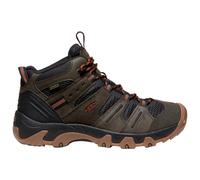 Keen - Headout Mid WP - Wanderschuhe, Gr. 47, schwarz/braun (BlackOlive/FossilOrange)