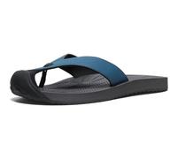 KEEN Herren Barbados Breathable Comfortable Sandals Toe Protection Flip-Flops, Legion Blue/Antique Moss, 46 EU