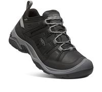 KEEN Herren Circadia Waterproof Wanderschuh, Black/Steel Grey, 39.5 EU