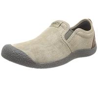 KEEN Herren Howser Canvas Low Height Casual Comfy Durable Slip on Hausschuh, Timberwolf/Bison, 42.5 EU