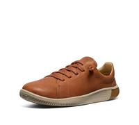 Keen Herren KNX Lace Leder Tortoise Shell Plaza Taupe Trainer 43 EU