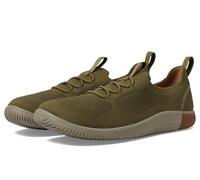 Keen - KNX Knit Lace - Barfußschuhe, Gr. 43, grün/ plaza taupe (MartiniOlive/PlazaTaupe)