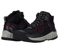 KEEN Herren-NXIS Evo Mittelhohe wasserdichte schnelle Verpackung Wanderschuhe, Brindle/Citronelle