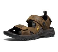 KEEN Targhee 3 Herren-Wandersandalen, offener Zehenbereich, Bison/Mulch, Größe 42.5 EU