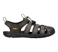 KEEN Herren CLEARWATER CNX LEATHER Sandale MAGNET/SCHWARZ 44.5