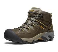 Keen Herren Targhee Ii Mid Wp Trekking-& Wanderstiefel, Schwarz (black Olive/yellow), 47.5