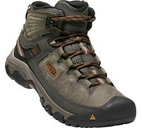 KEEN Herren Wanderstiefel "Targhee III Mid Wp M-Big" Black Olive / Golden Brown 44