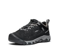 KEEN Targhee 4 Low Waterproof Wanderschuhe, Black/Steel Grey, 36 EU