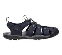 Sandale KEEN "CLEARWATER CNX", Herren, Gr. 44, blau (sky captain, schwarz), Synthetik, Schuhe Sandale, waschbar,schnelltrocknend, Zehenschutz, stoßdämpfend (58349637-44) sky captain, schwarz