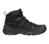 KEEN Herren Trekkingstiefel CIRCADIA MID WP M-BLACK/CURRY (1027841) 47 ½ Schwarz