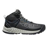 KEEN Herren Trekkingstiefel NXIS EVO MID WP M-MAGNET/BRIGHT COBALT (1026108) 41 Schwarz