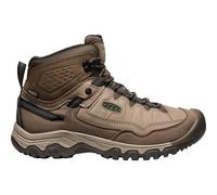 KEEN Men's Targhee 4 Mid Height Durable Comfortable Waterproof Hiking Boot, Brindle/Kantine, 47.5 EU