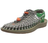 KEEN Herren Uneek Sandalen, Steel Grey/Jolly Green, 41 EU