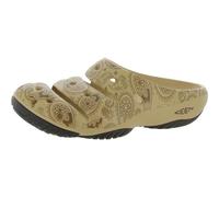 KEEN Herren Yogui Comfortable Slip on Lightweight Clogs, Caffe Latte Paisley, 42 EU
