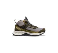 Keen Hightrail Mid Wp Steel Grey/forest Night Größe: 46 | Outdoorschuhe Outlet | Herren | Schwarz
