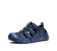 KEEN Hyperport H2 Herren-Sandalen, atmungsaktiv, einfach anzuziehen, bequeme Wander- und Wassersandalen, Naval Academy/Swirl, 42 EU