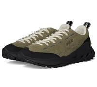 KEEN Jasper Zionic Herren-Wanderschuhe, strapazierfähiges Profil, Wildleder, Kletter-Ansatz-Stil, Dark Olive/Birch, 45 EU