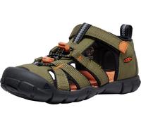 Keen Seacamp Ii Cnx Jugendsandalen EU 34 Dark Olive / Gold