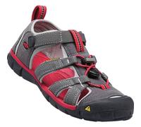 KEEN Jungen Kleinkind Outdoor-Sandalen "Seacamp II CNX" (1014123) 25-26 MAGNET/RACING RED
