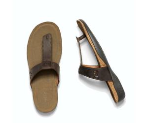 Keen - Kaci Ana Posted - dark earth - Größe 41 - Damensandale - weiches Leder - FlipFlop
