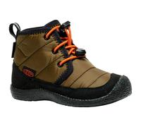 Keen - Kid's Howser II Chukka WP - Winterschuhe, Gr. 29, schwarz/braun (DarkOlive/GoldFlame)