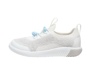 Keen - Kid's KNX Knit Lace - Sneaker, Gr. 25-26, weiß/ skyway (StarWhite/Skyway)
