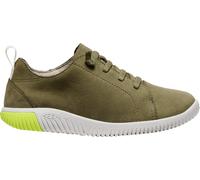 Keen Kid's KNX Leather Sneaker Olive-primrose 31