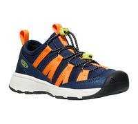 KEEN Unisex Kinder Motozoa Sneaker Sneakers, Naval Academy Bright Marigold