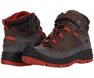KEEN Kids Redwood Mid WP, 27-28/27/28 Kinder, Coffee Bean/Picante