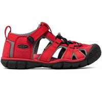 KEEN Kinder Sandalen Seacamp II CNX Racing Red/Gargoyle Größe 29