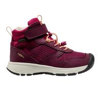 Keen - Kid's Skua Mid WP - Wanderschuhe, Gr. 30, rot/lila (Fig/PeachFuzz)