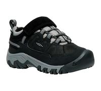 Keen - Kid's Targhee IV Low WP - Multisportschuhe, Gr. 25-26, schwarz (Black/SteelGrey)
