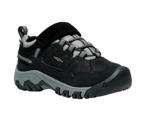 Keen - Kid's Targhee IV Low WP - Multisportschuhe, Gr. 30, schwarz (Black/SteelGrey)