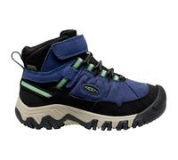 Keen - Kid's Targhee IV Mid WP - Wanderschuhe, Gr. 25-26, schwarz/blau (SkipperBlue/Hemlock)