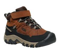 Keen - Kid's Targhee IV Mid WP - Wanderschuhe, Gr. 31, braun/schwarz (Bison/Brindle)