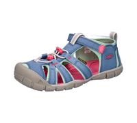 Keen Wanderschuhe Textil Blau/Pink - 37