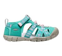 KEEN Seacamp 2 CNX Closed Toe Sandalen, Bright Aqua/Giggle Pink, 38 EU