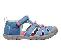 Keen Kindersandalen Seacamp 2 CNX Unisex Textil Blau/Pink Größe 37