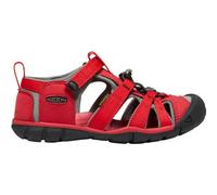 KEEN Sandalen Seacamp II CNX Unisex-Kinder Racing Red/Gargoyle Gr. 30