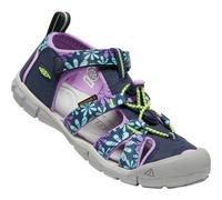 KEEN Unisex Kinder Sandalen, Black Iris African Violet, 35 EU