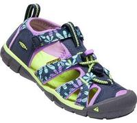 KEEN Unisex Kinder Sandalen, Fischer, Black Iris African Violet, 24 EU