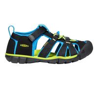 KEEN Jungen Sandale Seacamp II CNX Schwarz/Blau Größe 30