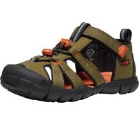 Keen Seacamp Ii Cnx Jugendsandalen EU 37 Dark Olive / Gold