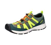 Keen - Youth's Motozoa Sneaker - Multisportschuhe, Gr. 35 US 3, bunt (SeaMoss/ScarletIbis)