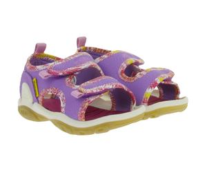 KEEN Knotch Creek Kinder Sandalette Trekking-Schuhe mit Klettverschluss Sommer-Schuhe 1027226 Rosa/Lila 23
