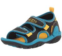 Keen Knotch Creek OT Sandale, Schwarz, lebhaftes Blau, 38 EU