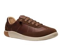 Barfußschuh KEEN "KNX T-TOE", Gr. 43, schwarz earth, plaza taupe, Leder, sportlich, Schuhe (31299603-43) schwarz earth, plaza taupe
