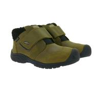 KEEN Kootenay Iv Mid Kinder Winter-Schuhe wasserdichte Schnee-Boots mit Eco Anti-Odor Outdoor-Schuhe 1026748 Braun 32/33